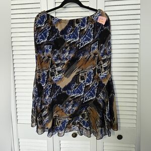 🟢 Stylish Multicolor Women's Skirt